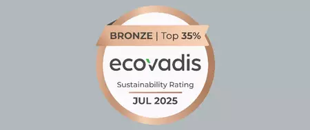 Ecovadis Bronze-Medaille 2025