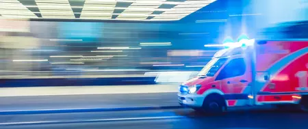 Krankenwagen Sinnbild Safety Days Thommen-Furler